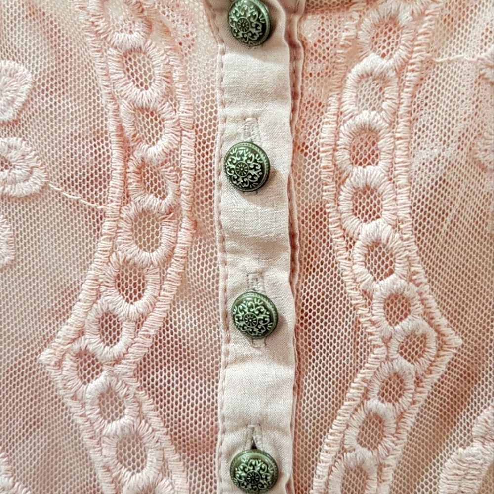 Forever 21 Pink Lace Baby Doll Dress - Picture 5 of 7